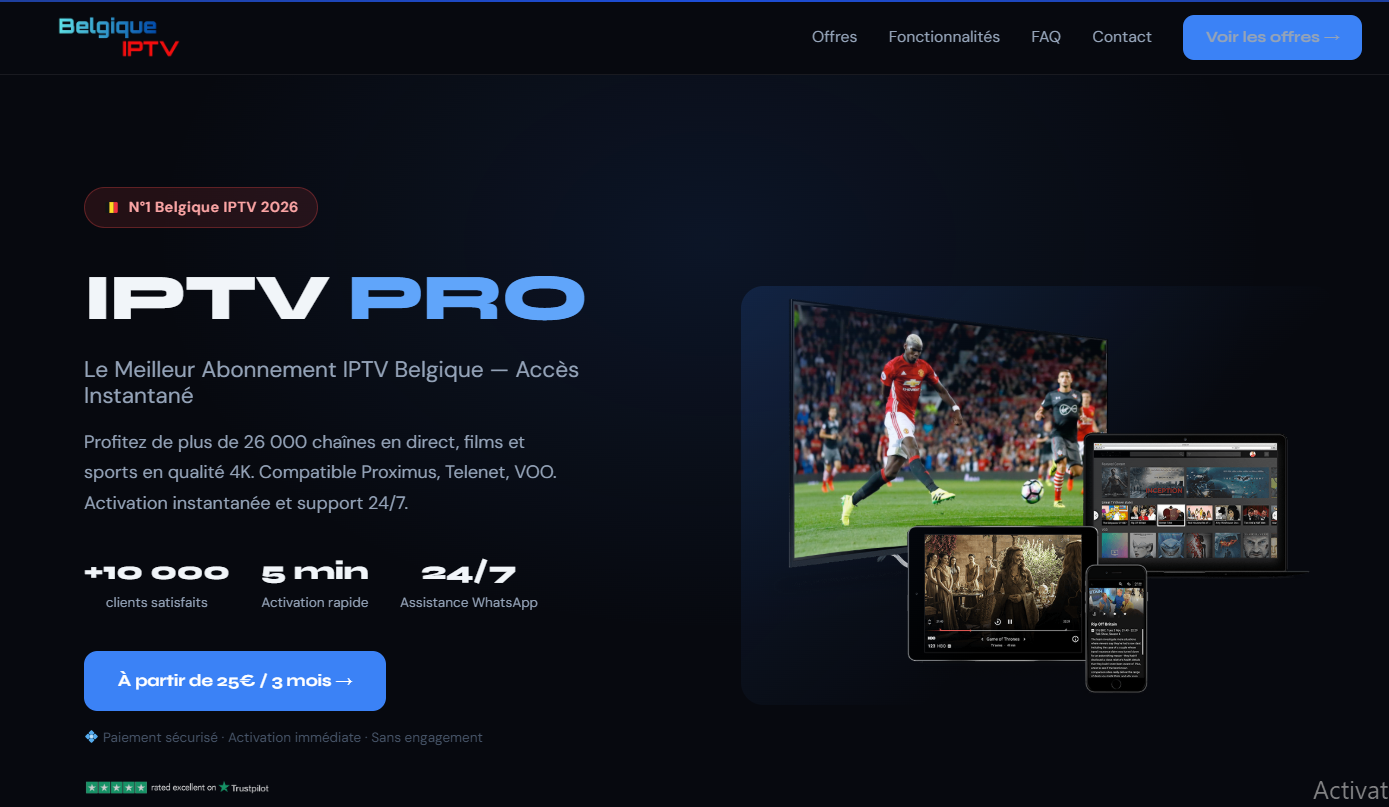 Belgique iptv