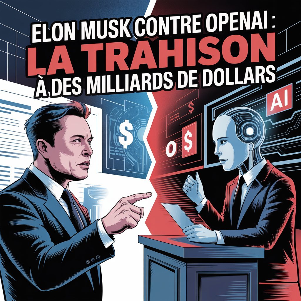 OpenAI a-t-il Trahi l’Humanité ? Le Procès Elon Musk qui Secoue le Monde de l’IA